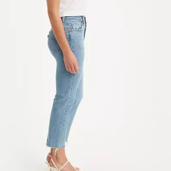 Levi's 501 Original Stretch Cropped Jeans - Picture 3 of 7